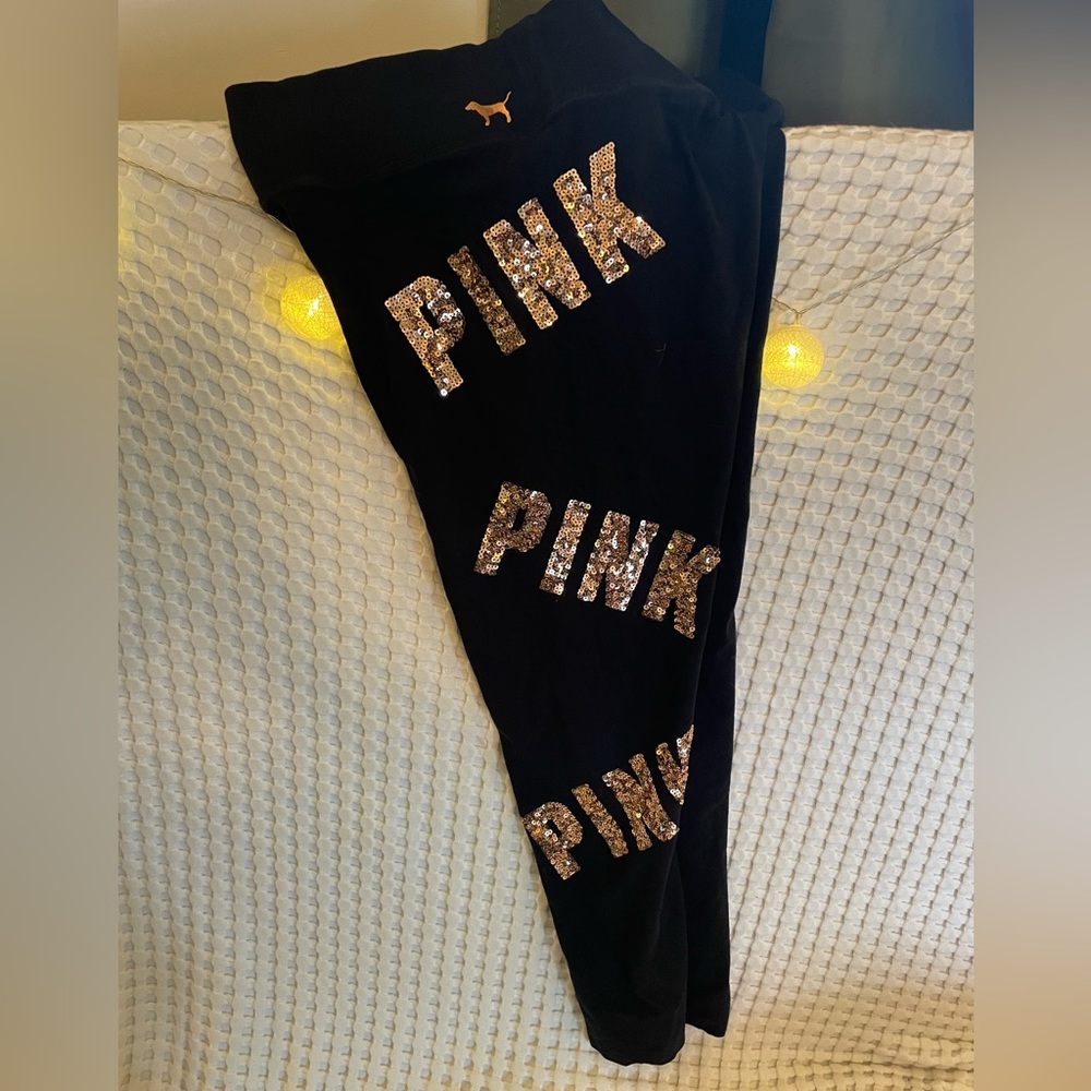 VS PINK Sequin Leggings